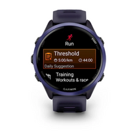 Garmin Forerunner® 570 - 47mm Indigo Aluminum with Translucent Imperial Purple/Indigo Band
