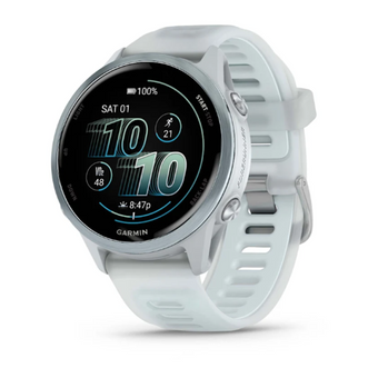 compare product Garmin Forerunner® 570 - 42mm Cloud Blue Aluminum with Translucent Whitestone/Cloud Blue Band