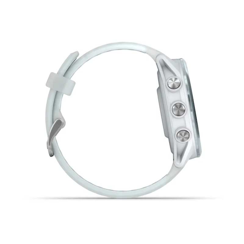Garmin Forerunner® 570 - 42mm Cloud Blue Aluminum with Translucent Whitestone/Cloud Blue Band