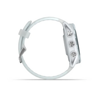 Garmin Forerunner® 570 - 42mm Cloud Blue Aluminum with Translucent Whitestone/Cloud Blue Band