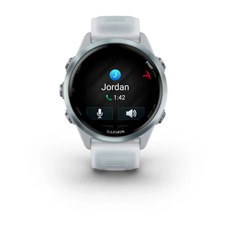 Garmin Forerunner® 570 - 42mm Cloud Blue Aluminum with Translucent Whitestone/Cloud Blue Band