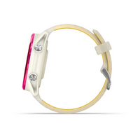 Garmin Forerunner® 570 - 42mm Raspberry Aluminum with Translucent Bone/Mango Band