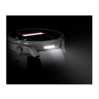 Garmin Venu® 4 – 41 mm Silver with Periwinkle Silicone Band