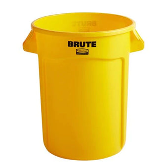 compare product Rubbermaid Commercial BRUTE 32 Gallon Round Trash Can