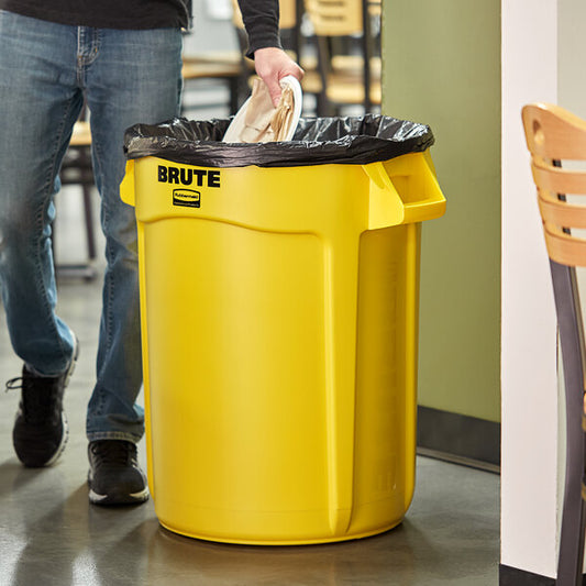 Rubbermaid Commercial BRUTE 32 Gallon Round Trash Can