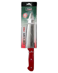 Seagull Stainless Steel Chef Knife - 8" (Red Handle)