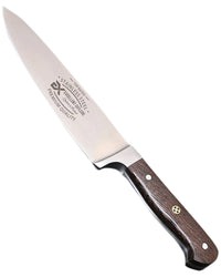 Excellent Cutlers Premium Forged Chef Knife - 10" (Dark Wood Handle)
