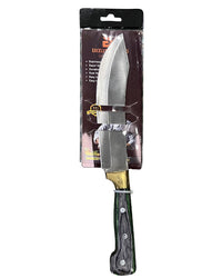 Heavy Duty Stainless Steel Curved Butcher & Skinning Knife - 7"