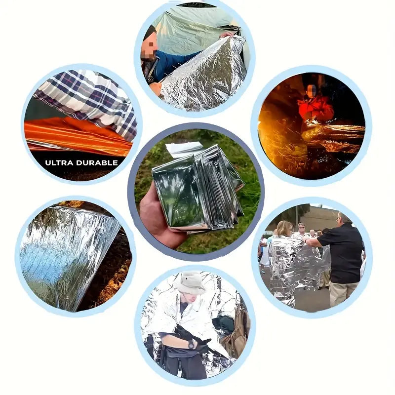 Emergency Blankets Reusable Thermal Blanket-Waterproof Gear
