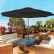 Garden Umbrella 9ft – UV Protected Patio Umbrella with Heavy Concrete Base