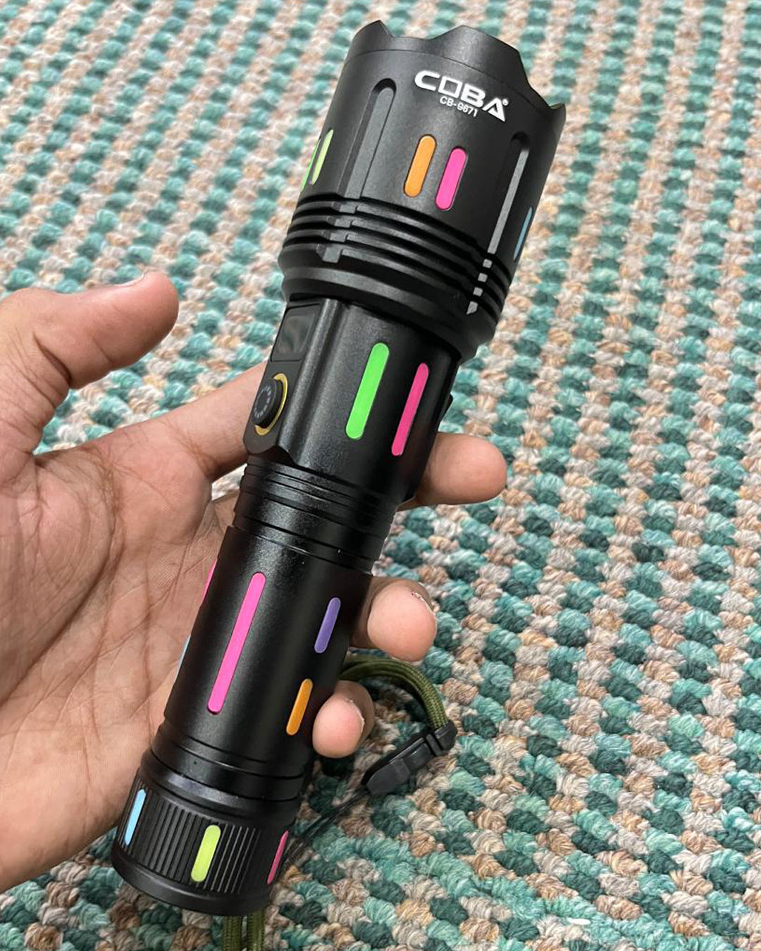 Coba CB-G671D Flashlight Rechargeable