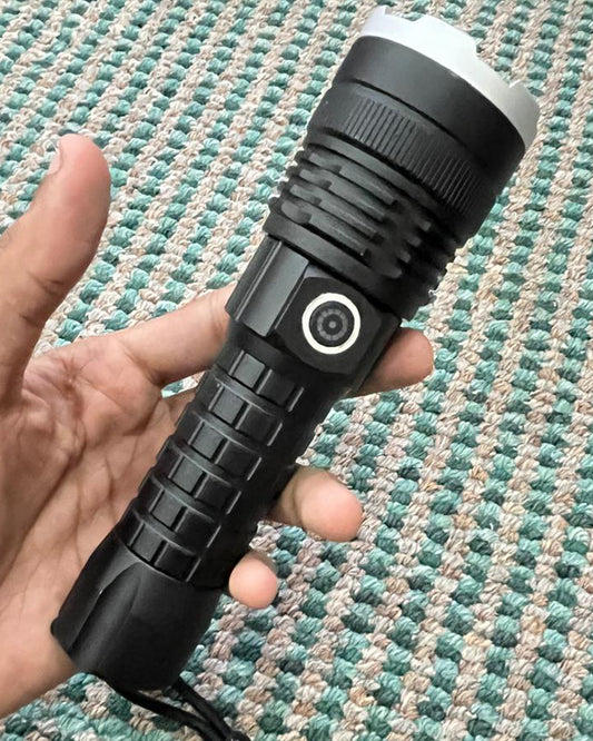 P90 Super Light Rechargeable LED Flashlight