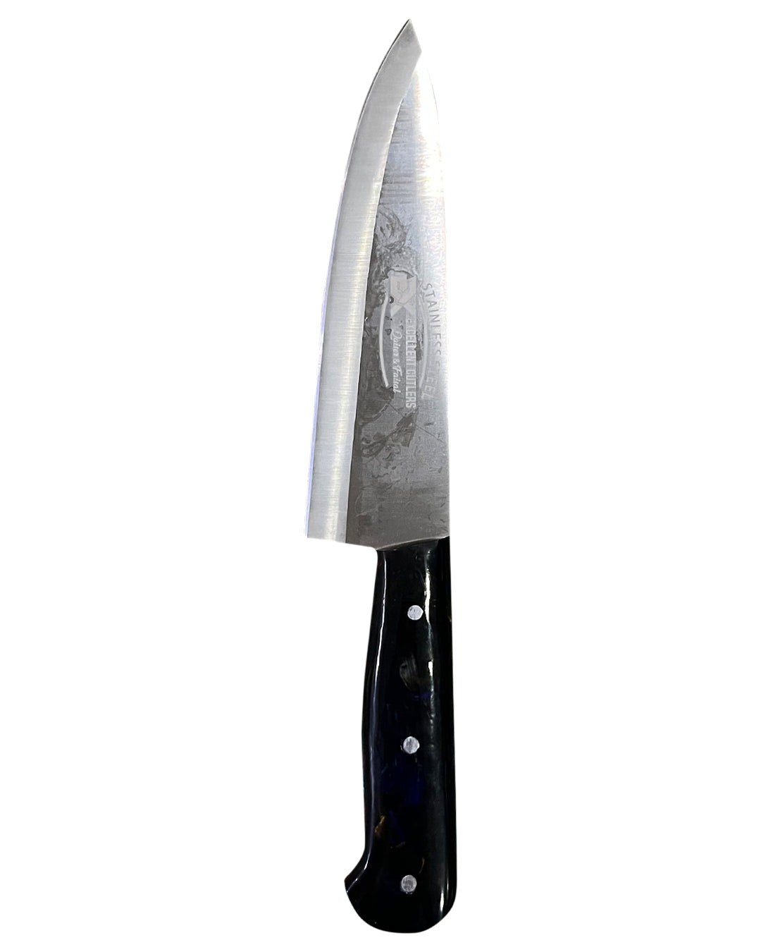 Excellent Cutlers Stainless Steel Kitchen Knife -  (Black Marble Handle)