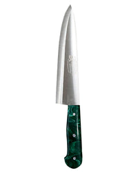 Excellent Cutlers Stainless Steel Kitchen Knife - (Green Marble Handle)