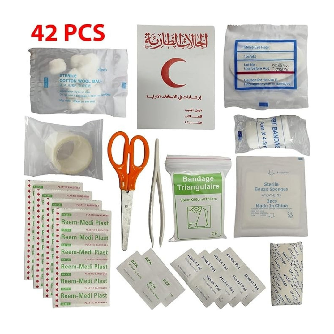 First Aid Box With Accessories