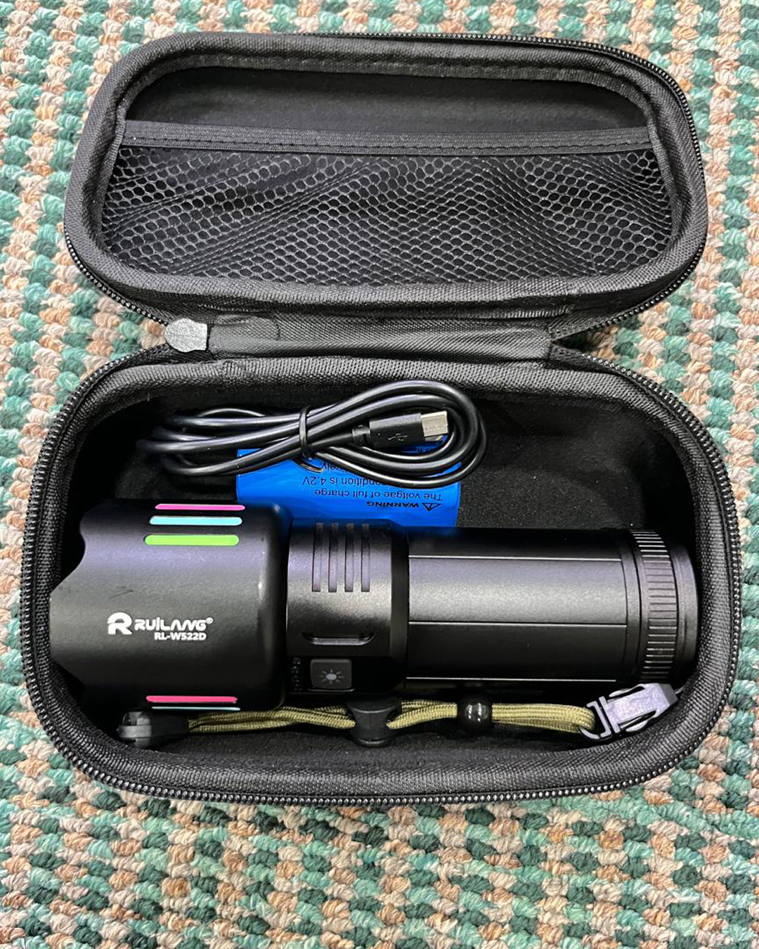 Ruilang Flashlight Rechargeable RL-W522D