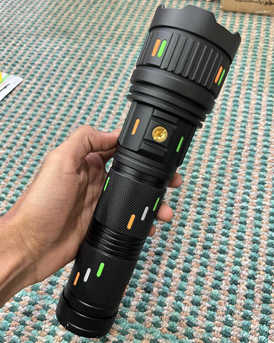 Aluminum Alloy Strong LED  CB-G400Y Flashlight Rechargeable