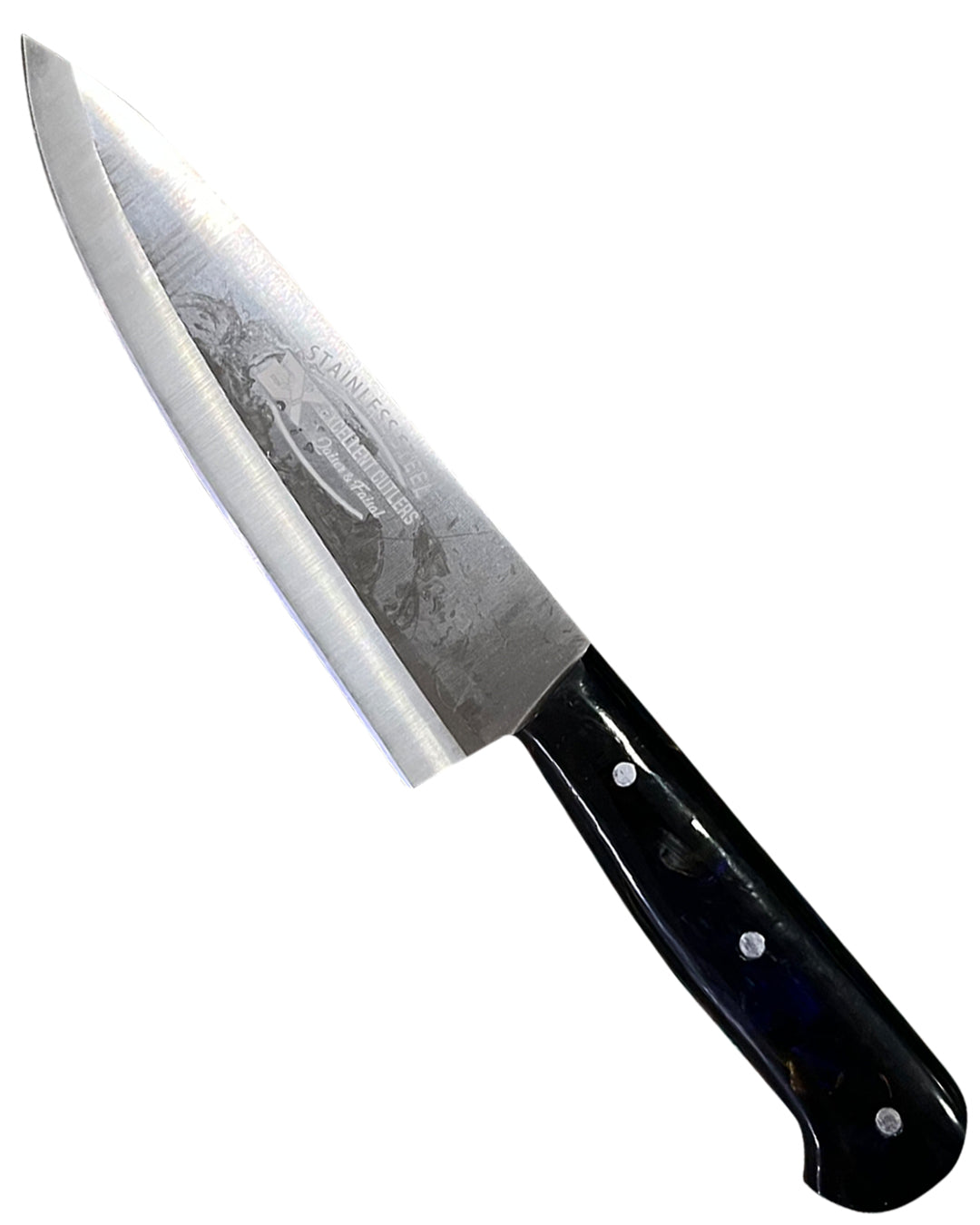 Excellent Cutlers Stainless Steel Kitchen Knife -  (Black Marble Handle)