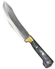 Heavy Duty Stainless Steel Curved Butcher & Skinning Knife - 7"