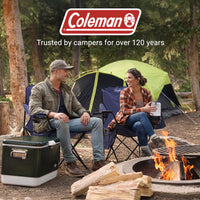 Coleman Quad Camping Chair With Built-In 4-Can Cooler