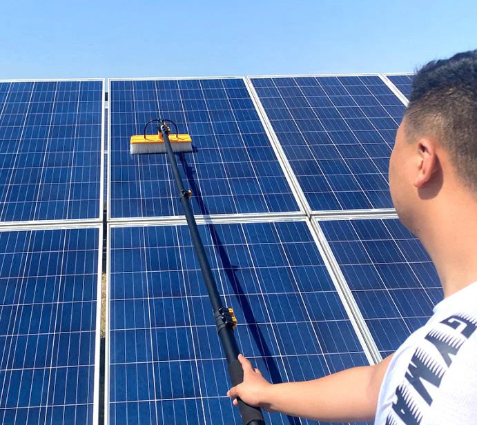 Solar & Glass Panel Cleaning Manual Brush - Model X-21