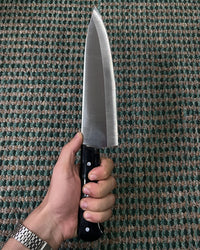 Excellent Cutlers Stainless Steel Kitchen Knife -  (Black Marble Handle)
