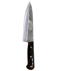Excellent Cutlers Stainless Steel Kitchen Knife -  (Brown Amber Handle)