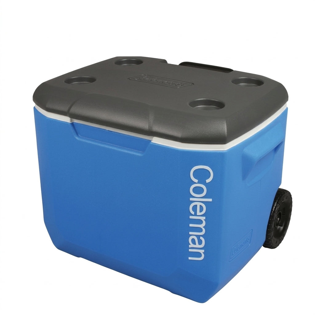 Coleman Performance 60QT Wheeled Cooler – 56L Camping Ice Chest