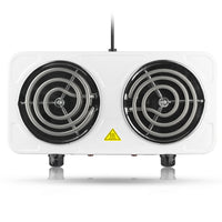 RAF R.8020B Electric Stove 1000+1000 Watts cooking hot plate with temperature control overheat protection electric cooker 2000 watts