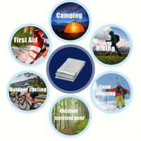 Emergency Blankets Reusable Thermal Blanket-Waterproof Gear