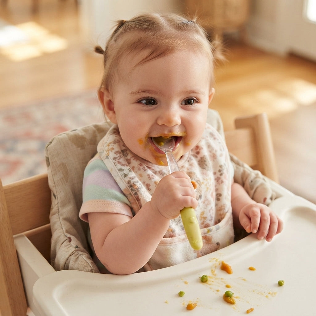 NUK Soft Feeding Spoon 4M+ __ 2 Pcs Baby Feeding Spoons