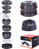 Hard Anodized Aluminum Foldable Camping Cookware 17 Pcs