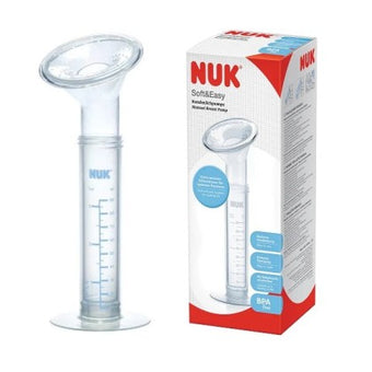 compare product NUK SOFT AND EASY BREAST PUMP PP