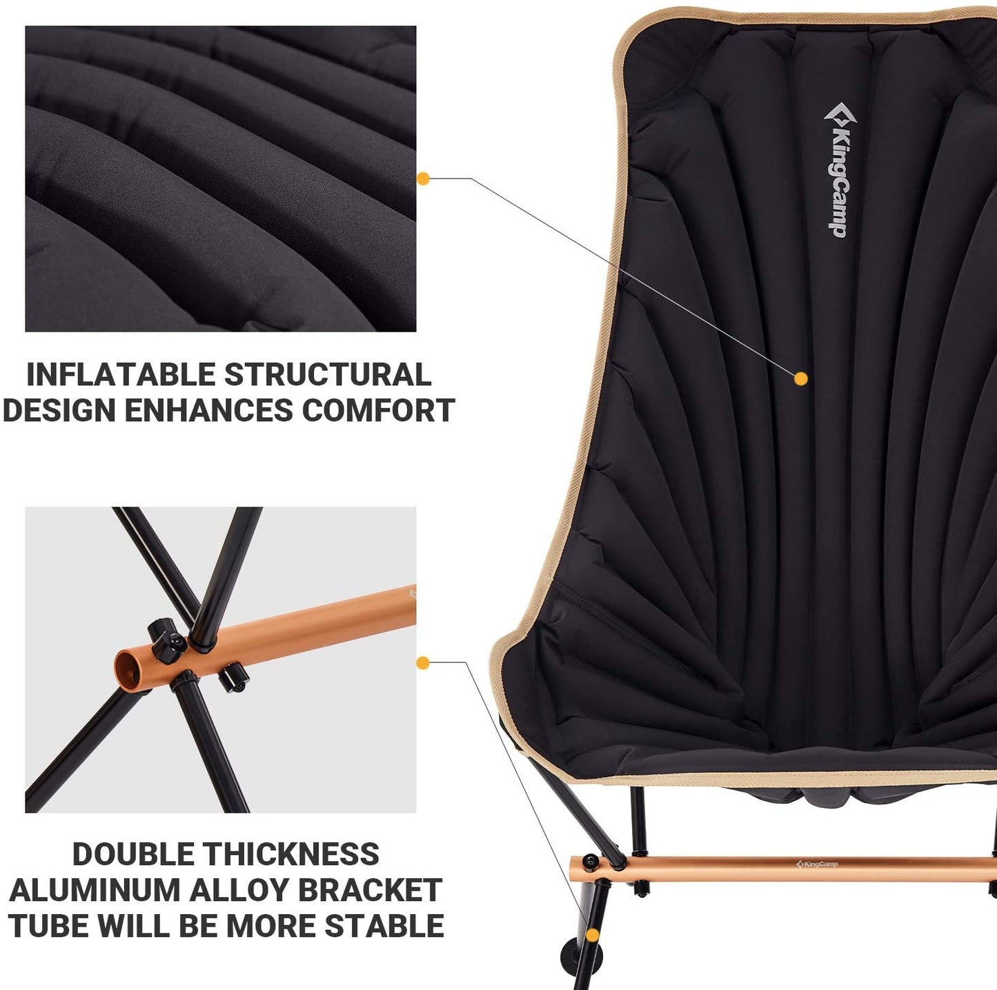 KingCamp Inflatable High Back KC2034