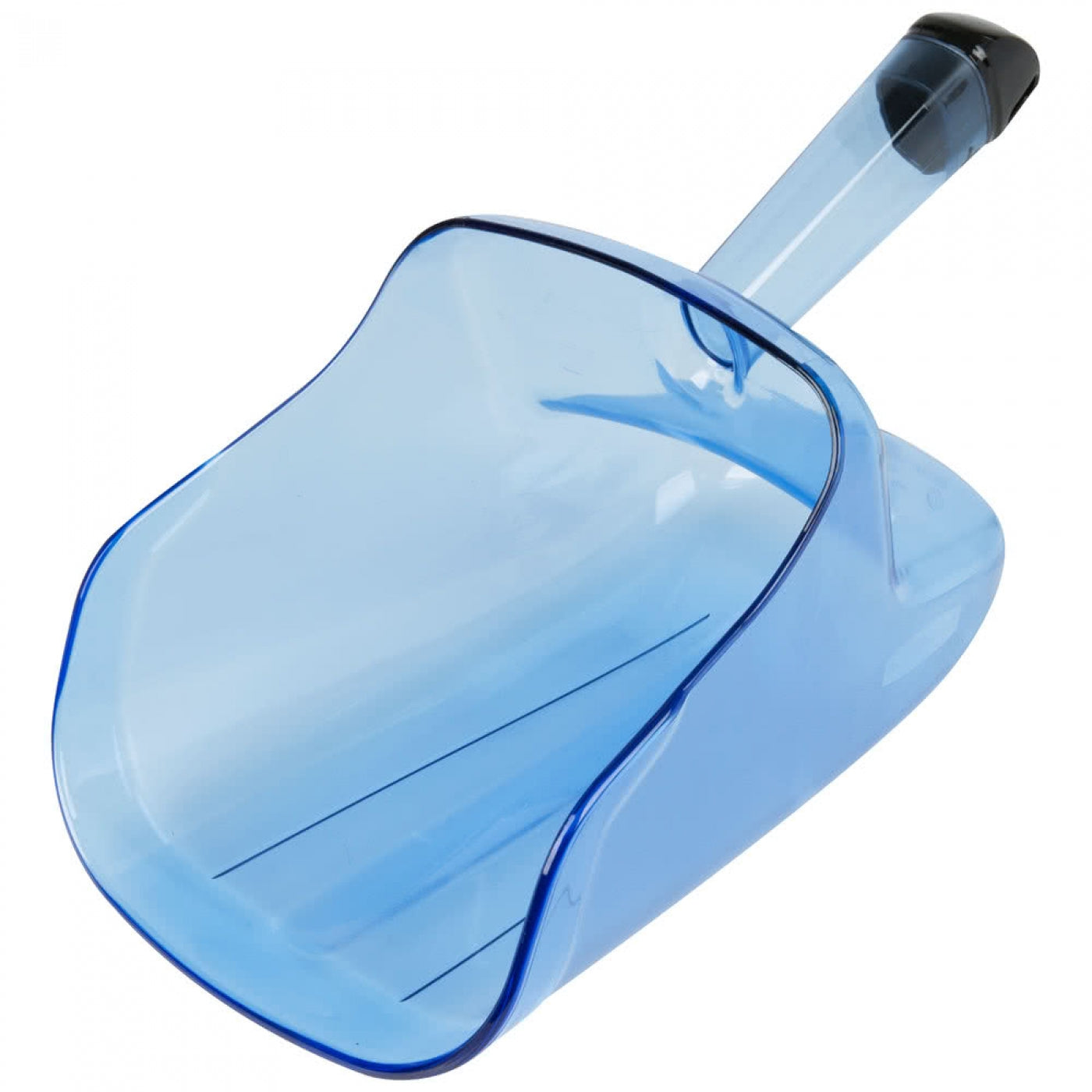 Ergo safe Ice Scoop With Hand Guard Blue