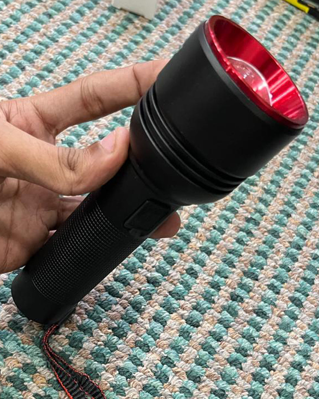 Multifunctional LED FlashLight H-2208 Rechargeable