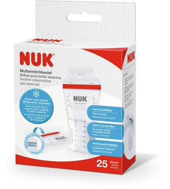 compare product NUK BREAST MILK BAGS 25/BAG