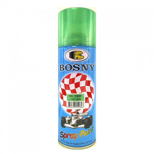 Bosny Light Jade Metallic Spray Paint No. 1380