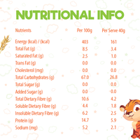Oateo Baby Oats 500 gms Zip Lock Pouch