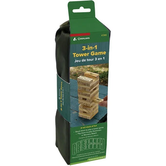 compare product Coghlans 3-in-1 Tower Game