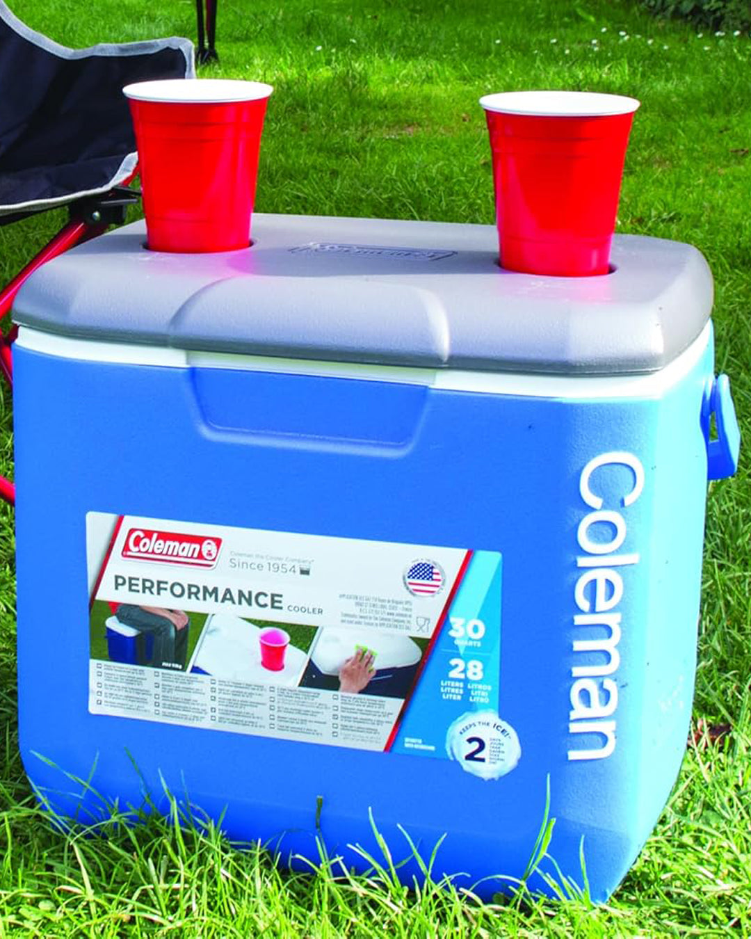 Coleman 60QT Performance Wheeled Cooler Box