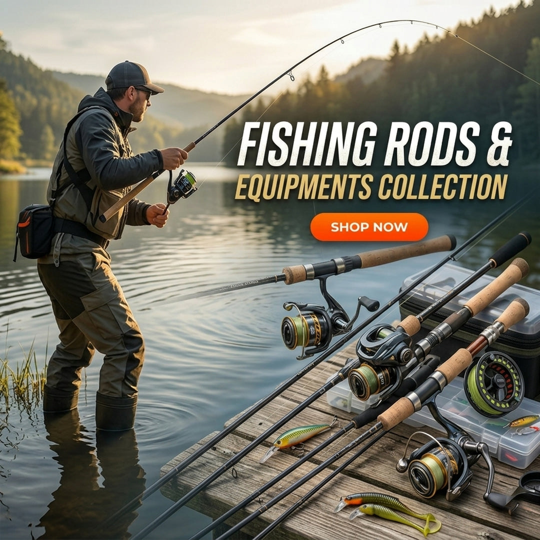 Fishing rods and equipments