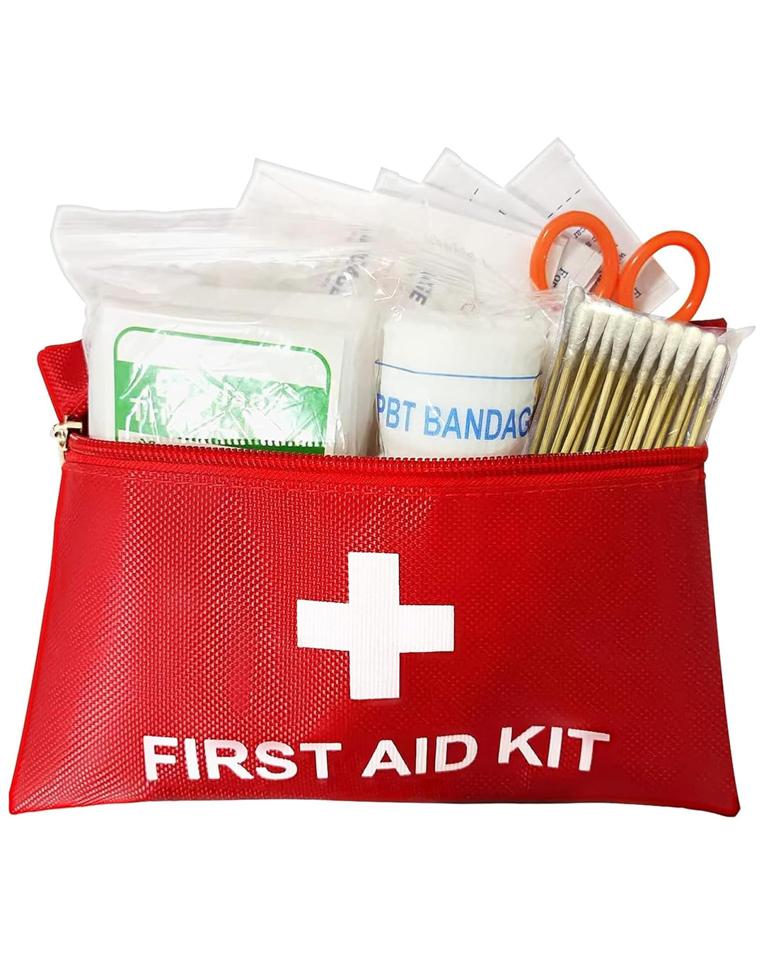 FRIST AID KIT MULTI-PURPOSE EMERGENCY RED 13 PCS