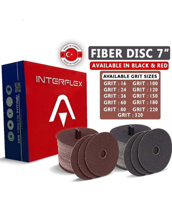 compare product Fiber Disc (Red)7″ (Alox for Wood & Metal)