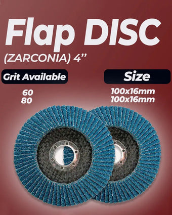 compare product Flap Disc (Zirconia)4″