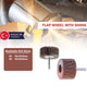 Flap wheel with shank