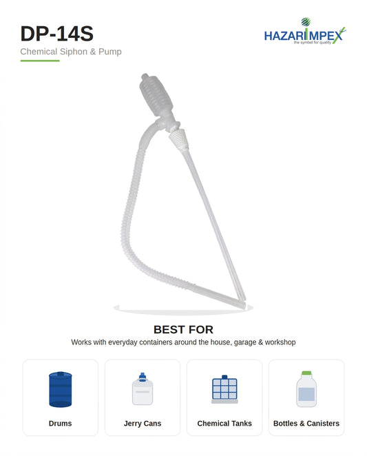 DP 14S CHEMICAL SIPHON AND PUMP