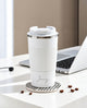 Multi-Use Coffee Mug – 510ml Stainless Steel Tumbler | Silicone Grip