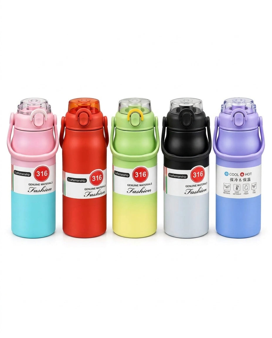 Fashion Minimalist Cup – 1100ml Insulated Tumbler with Straw (Copy)