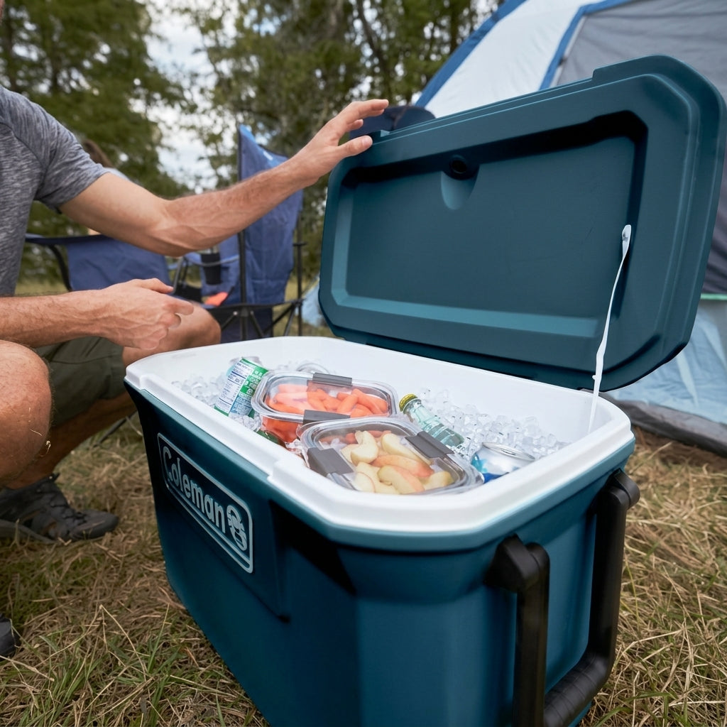 Coleman Xtreme 50 QT Wheeled Cooler – 47L Camping Ice Chest